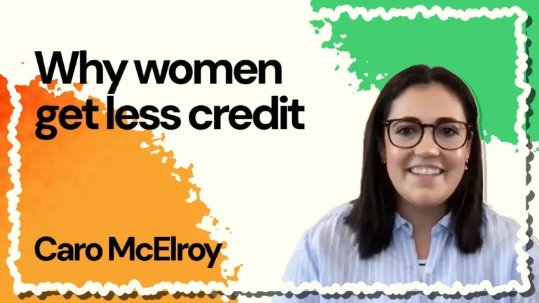 Why women get less credit
