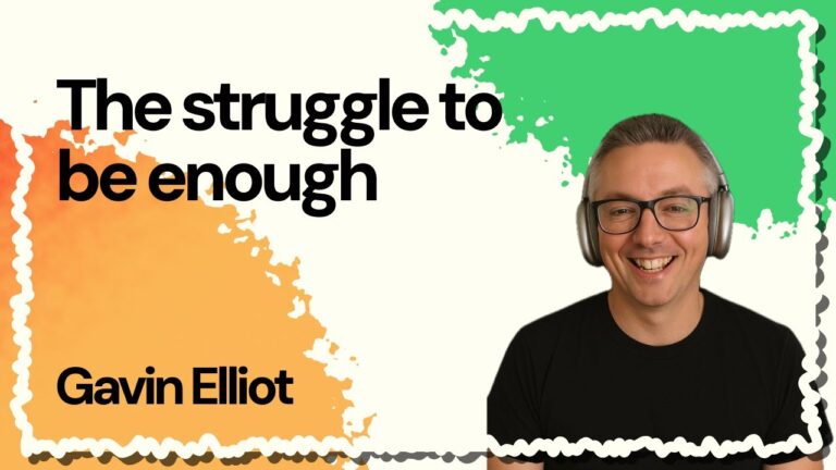 The struggle to be enough