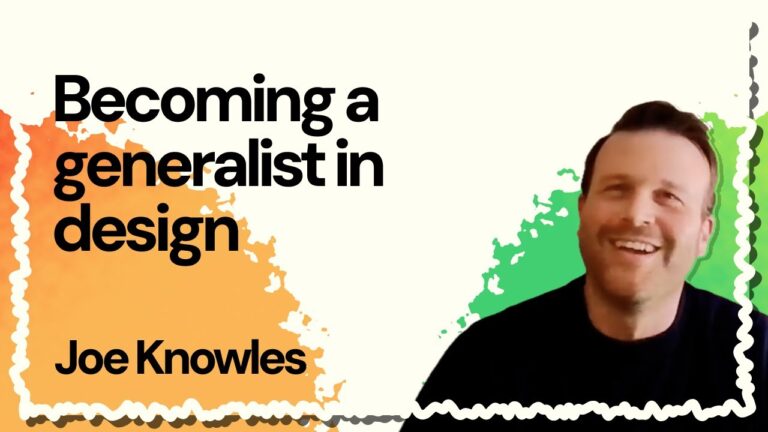 Becoming a generalist in design